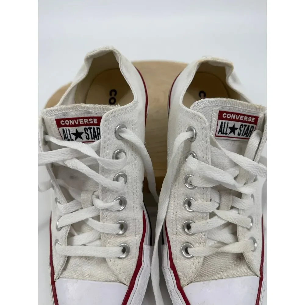 Converse Chuck Taylor All Star White Low Top Sneakers M7652 -Size M5/W7